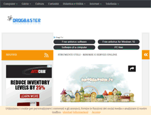 Tablet Screenshot of drogbaster.it